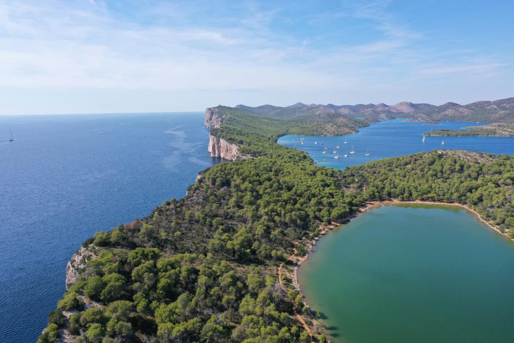 Jedrenje u Hrvatskoj. Park prirode Telašćica