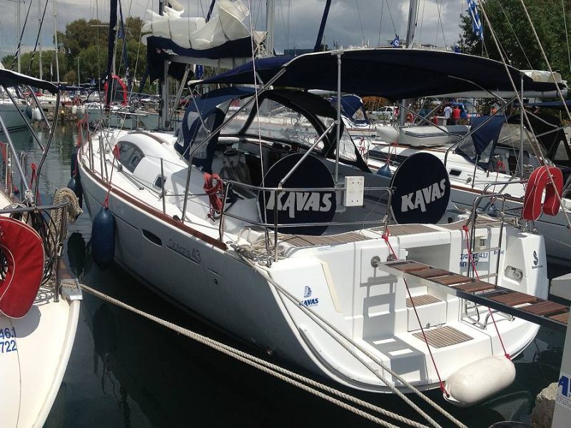 Jedrilica Beneteau Oceanis 43. Jedrenje u Grckoj